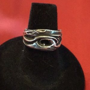 Unisex 925 Dragon ring